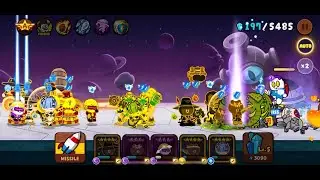 Line Rangers - Hard Stage 199-204 Space Station