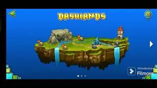 Beating Dashlands in ONE VIDEO || Geometry Dash World🌎