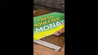 Fresh Squeezed Lemonade Banner #lemonadestand #lemonade #banner #vendor #freshsqueezed #amazonfinds