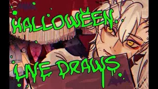 【Live Portrait Stream】Saintly Scares Caine Art Raffle Wins YAS