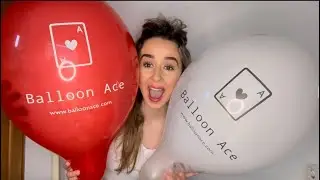 BLOWING UP MY NEW BALLOON ACE ORDER WITH THEIR NEW BALLOONS OUT NOW