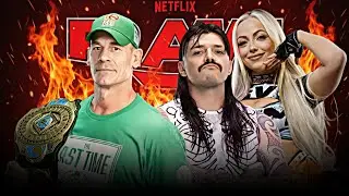 Джон Сина против Доминика Мистерио и Лив Морган. Полный матч WWE RAW. Лучшие моменты сегодня.