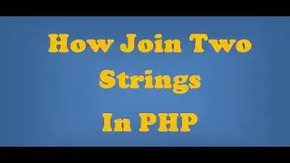 YouTube shorts-PHP script for join two strings #shorts