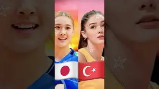 Yoshino Sato vs Zehra Gunes 吉野佐藤 vs ゼフラ・ギュネシュBEAUTYFUL FACE OFF  #fivb #volleyballbeauty #turkiye