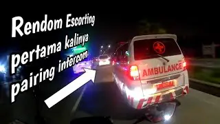 RENDOM ESCORTING AMBULANCE PERTAMA KALI NYA PAIRING INTERCOM