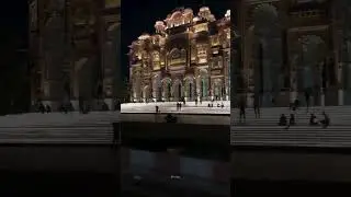 Patrika Gate Night View 😍 | Patrika Gate Jaipur ❤️ #shorts #viralvideo