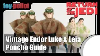 Vintage Star Wars Endor Luke & Leia Poncho replacement guide - Toy Polloi