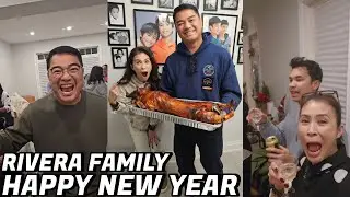 Ariel Rivera and Gelli de Belen Family New Year sa Toronto Canada❤️New Year Salubong Family Rivera