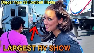 I Explored the Country's Largest RV Show EVER HELD