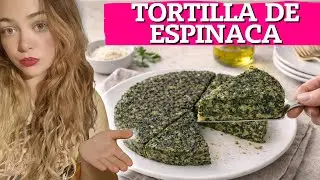 TORTILLA DE ESPINACA CON LIMON RICA Y SALUDABLE #espinacas #canaldecocina #recetasfaciles #cocina