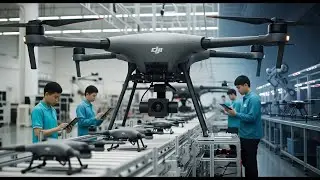 Inside the DJI Drone Factory: How Drones Are Made | Full Step-by-Step Manufacturing Process