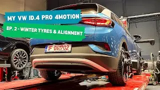 Volkswagen ID.4 - Winter tires and wheel alignment / ep. 2