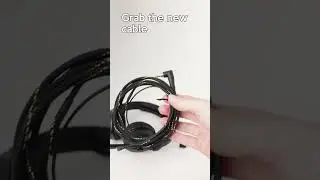 How to replace the Sennheiser HD25 cable