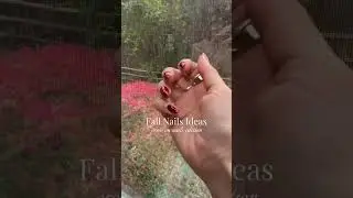chrome press ons for your fall nail ideas folder #nails #fallnails #pressonnails #chromenails
