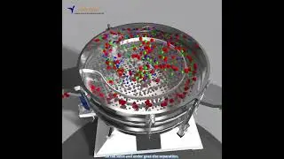 Tumbler screening Machine | working principle #3Dpresentation
