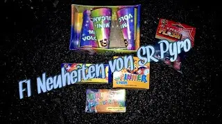 Neuheiten von SR Pyro im Test #pyro #fireworks #f1 