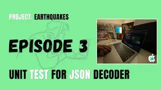 [Code With Me] Writing Unit Test for JSON Decoder | iOS | Learning with Apple Developer Website