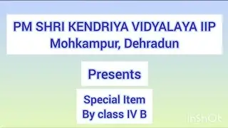 Morning Assembly Special Item &ndash; &ldquo;Unity in Diversity&rdquo; by Class 4 Students #kendriyavidyalayasangathan