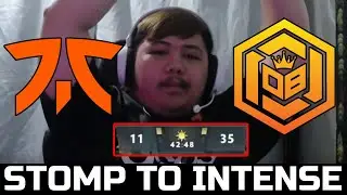 STOMP TO INTENSE GAME - FNATIC VS OB NEON GAME 3