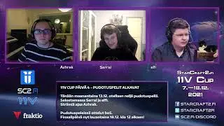 TheMusZero vs Faqballs - SC2FI 11V Cup - Pudotuspelit - UB Ro8 - P&auml;iv&auml; 1