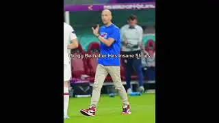 Gregg Berhalters Shoes Are Insane🤯 #shoes #shorts #nike #usasoccer