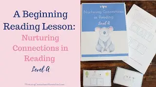 A Sample Beginning Reading Lesson | Nurturing Connections in Reading
