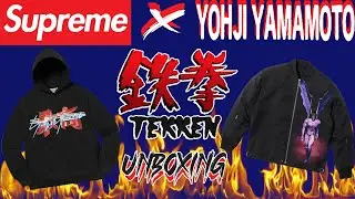 Распаковка и примерка: коллаборация Supreme x Yohji Yamamoto x Tekken