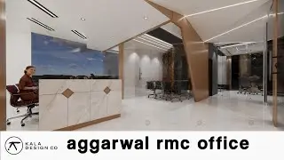 Luxury Modern Office Interior Walkthrough | Destructivist Elegance AGGARWAL RMC OFFICE, BHIWADI