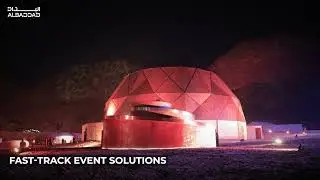 Tanweer Festival at Maleha, Sharjah | ALBADDAD Tensile Shade & 