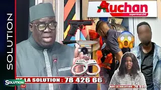 CAMBRIOLAGE ARMÉ À AUCHAN THIAROYE: UN SUSPECT ARRETE, L'ENQUÊTE SE POURSUIT..REACTION DE SA NDIOGOU