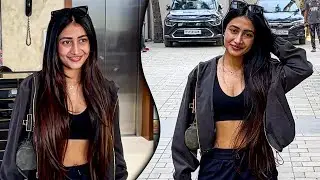 Dhanashree Verma Stuns With A Glamorous Look Outside The T-Series Office