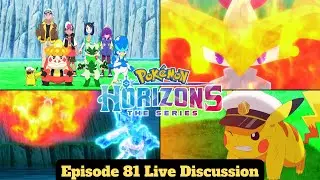 Liko/Roy/Dot/Friede vs Gouging Fire! Pokémon Horizons Episode 81 Live Discussion