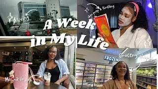 DAYS IN MY LIFE IN ABUJA 🌸 | working | Grocery shopping 🛍️ | Solo dates ✨ 