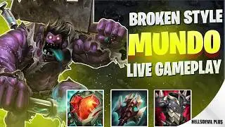 НОВЫЙ СТИЛЬ ИГРЫ В BROKEN MUNDO (Обязательно посмотрите) - Геймплей Wild Rift HellsDevil Plus