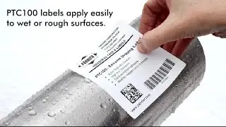 PTC100 Extreme Shipping Labels with Extra Permanent Adhesive