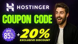 Промокод Hostinger 2026 | Обзор Hostinger | Лучший веб-хостинг + конструктор сайтов Hostinger