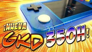 🕹️ GAME KIDDY 350 - GKD 350H  esta consola port&aacute;til retro &iquest; es mejor que la rg350 ?