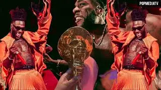 BURNA BOY WON THREE AWARDS AT THE HEADIES AWARD 2023 IN ATLANTA UNITED STATE OF AMERICA.