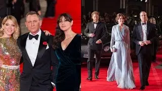 SPECTRE London Premiere | Prince William , Prince Harry and Kate!