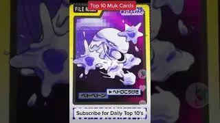 Top 10 Muk #Pokemon Cards #Shorts