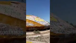 They were here 🛸 Abandoned Domes in the Arizona Desert.