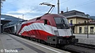 Zugverkehr an der Tauernbahn / Spittal an der Drau / 26.07.2014