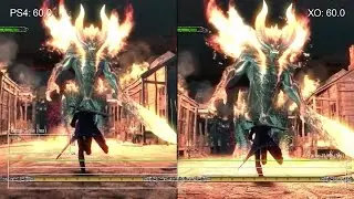[60fps] Devil May Cry 4 Special Edition: PS4 vs Xbox One Gameplay Frame-Rate Test