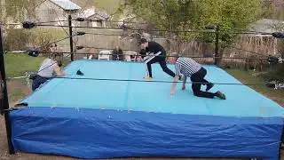 New age championship wrestling main event Wadinator vs Mario El Lucha. Raw footage no commentary