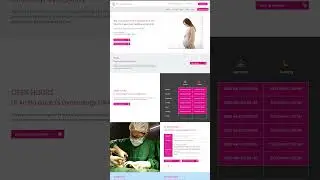 Gynecologist website #website #websitedesign #websitedevelopment  #gynecologist #gynecology #doctor