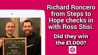 Richard Roncero from Steps to Hope follow up sit down chat with Ross Stisi.