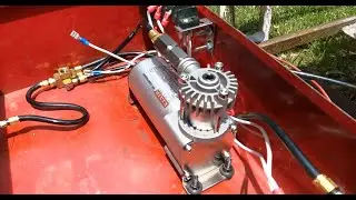 Air brakes box on 7.5 in. gauge Train
