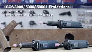 BOSCH STRAIGHT GRINDER, GGS3000L / GGS5000L