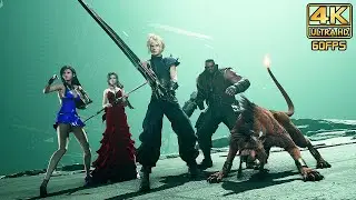 Final Fantasy VII Remake: Intergrade (PC) - Cloud vs Sephiroth FINAL BOSS FIGHT @ 4K 60ᶠᵖˢ