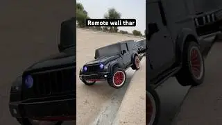 Remote control Mahindra thar / rc car #automobile #project #thar #scorpio